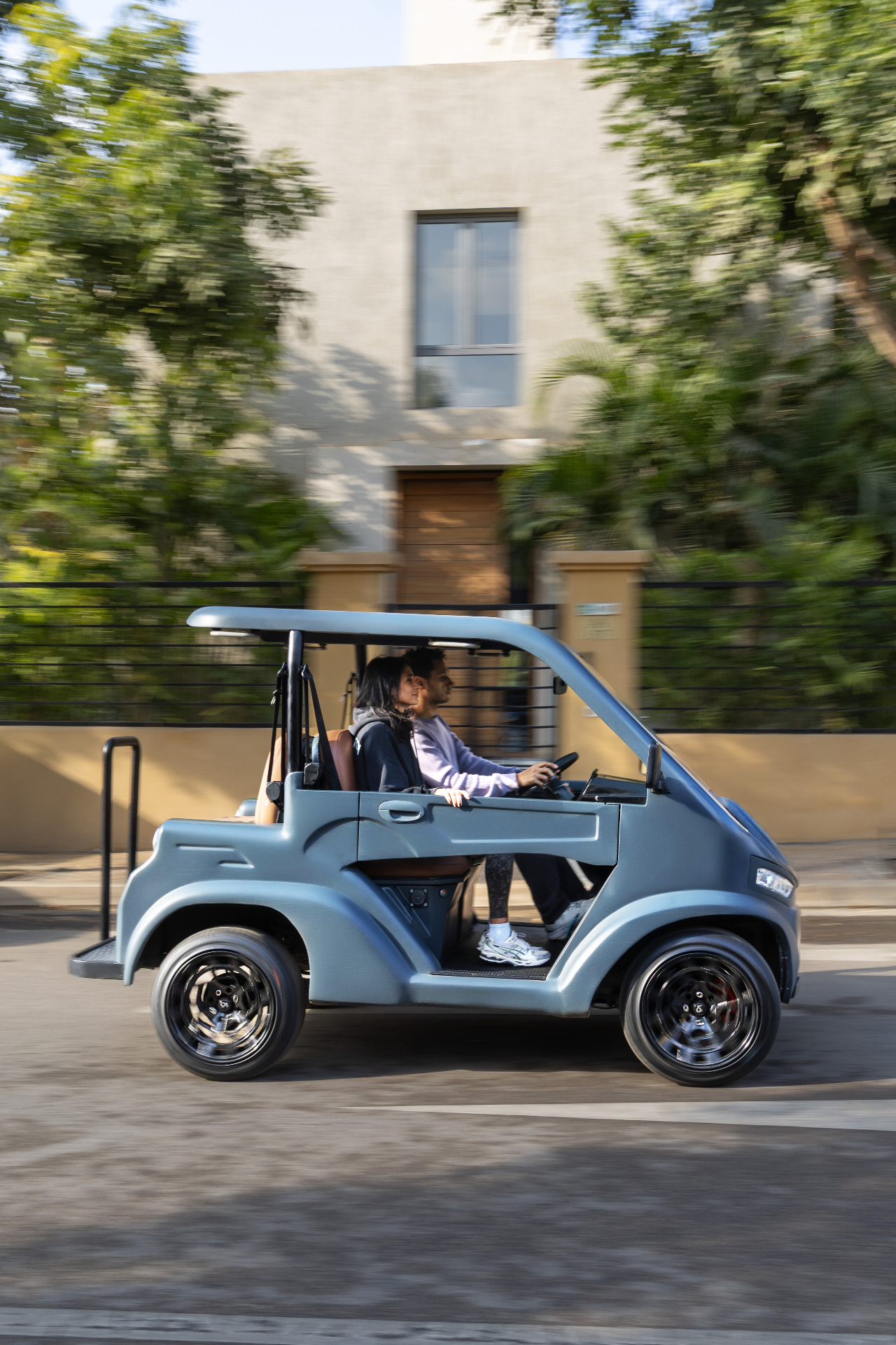 Volta Electric Vehicle in action - Urban mobility
